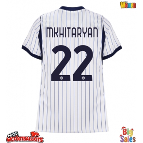 Inter Milan Henrikh Mkhitaryan #22 Replica Away Stadium Shirt for Women 2026-27 Short Sleeve